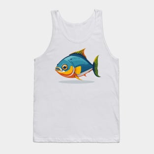 Cute Tuna Fish Tank Top